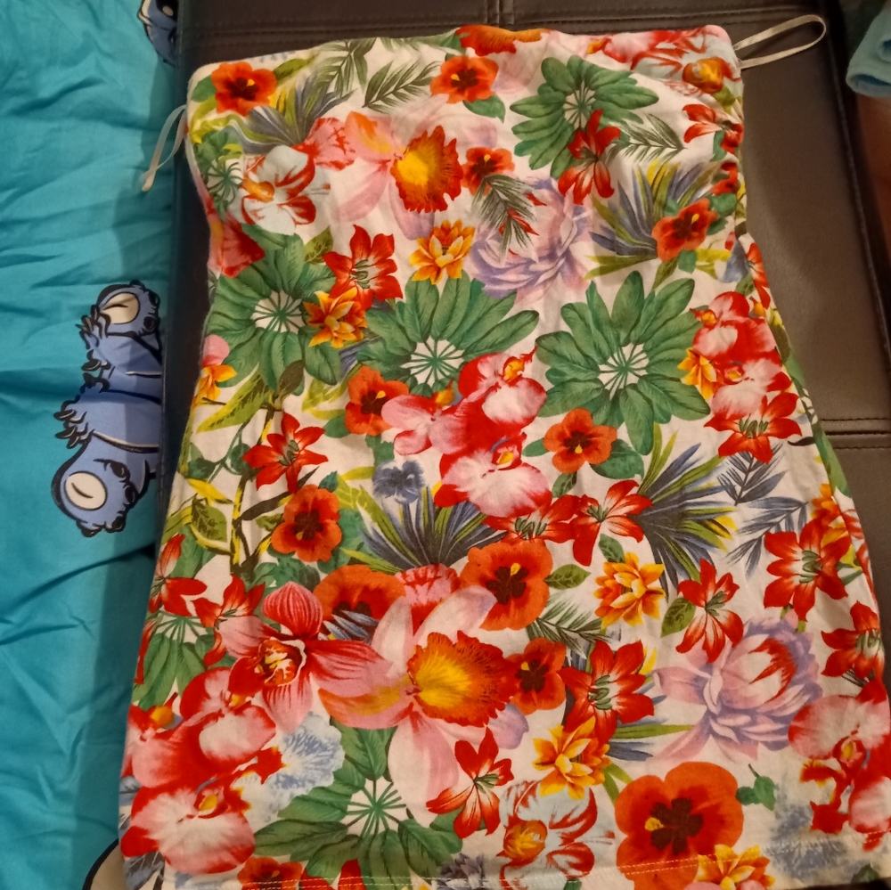 Floral Sm Tube top